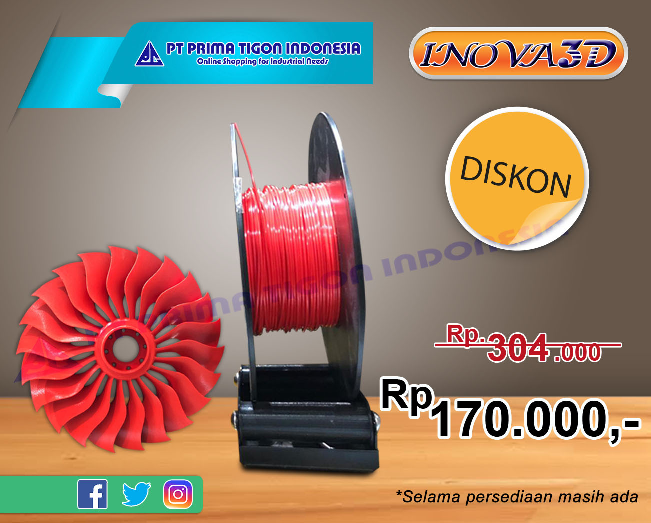 Filament Inova3D PLA